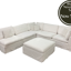 York Chaise Suite with Ottoman